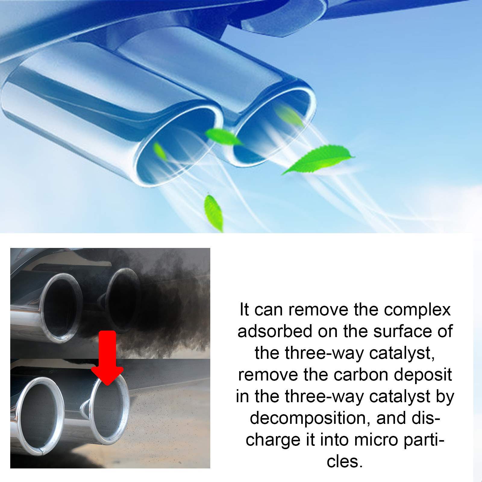 Catalytic Converter & Engine Carbon Deposit Cleaner