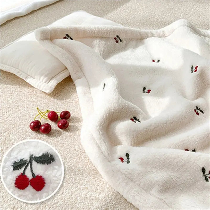 Korean Embroidered Baby Blanket Novva Living