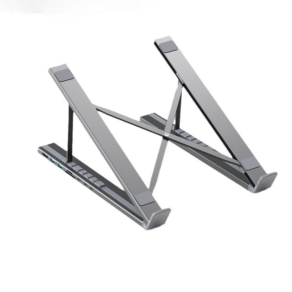 7-in-1 USB-C Hub & Foldable Laptop Stand