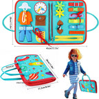 Felt Busy Board Dressing Learning Board for Children