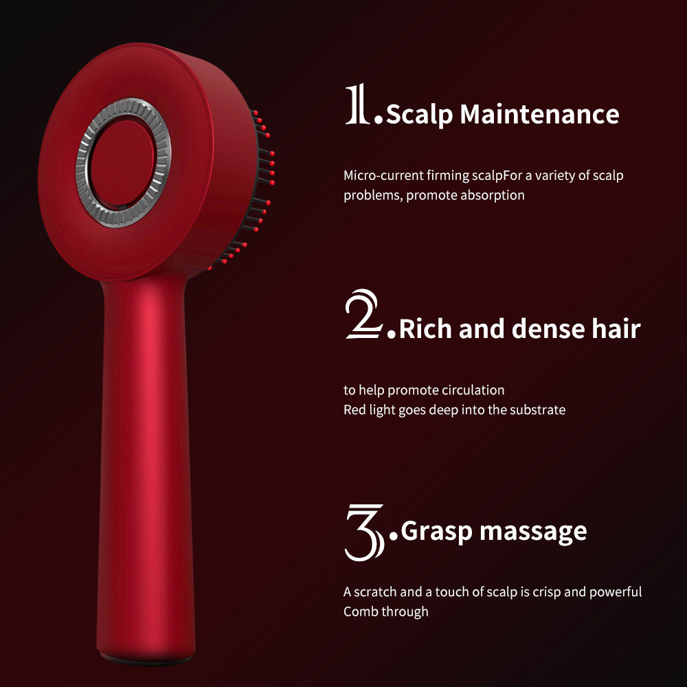 Multi-Function Scalp Massage Comb with Liquid Guide