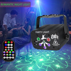 UV 6-Hole Mini Laser Stage Light