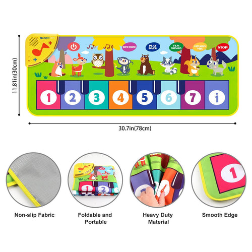 Tapis de jeu piano Bébé Touch