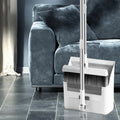 Folding Broom & Dustpan Set