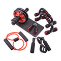 7-Piece Ab Wheel & Push-Up Fitness Set