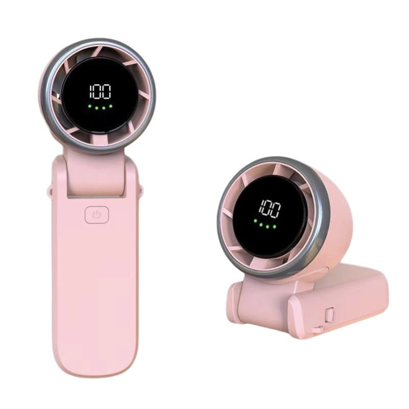 100-Speed Turbine Handheld & Neck Fan