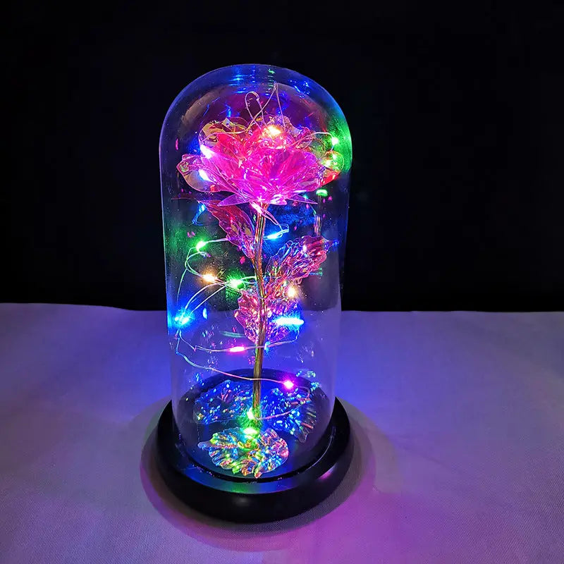 LED Glass Dome Rose Novva Living