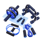 7-Piece Ab Wheel & Push-Up Fitness Set Novva Living