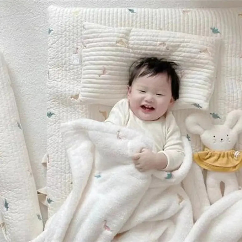 Korean Embroidered Baby Blanket Novva Living