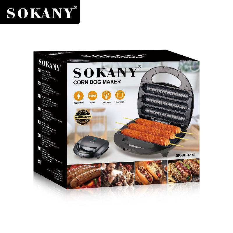 Electric Hot Dog & Sausage Grilling Machine