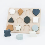 Baby Silicone Teether Jigsaw Puzzle Toy with Music Novva Living