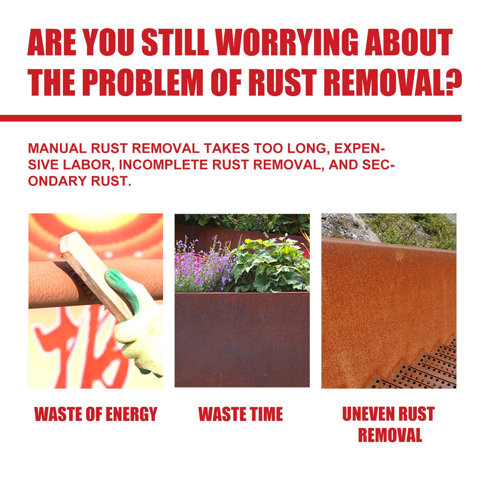 Anti-Rust Primer Metal Rust Conversion Agent