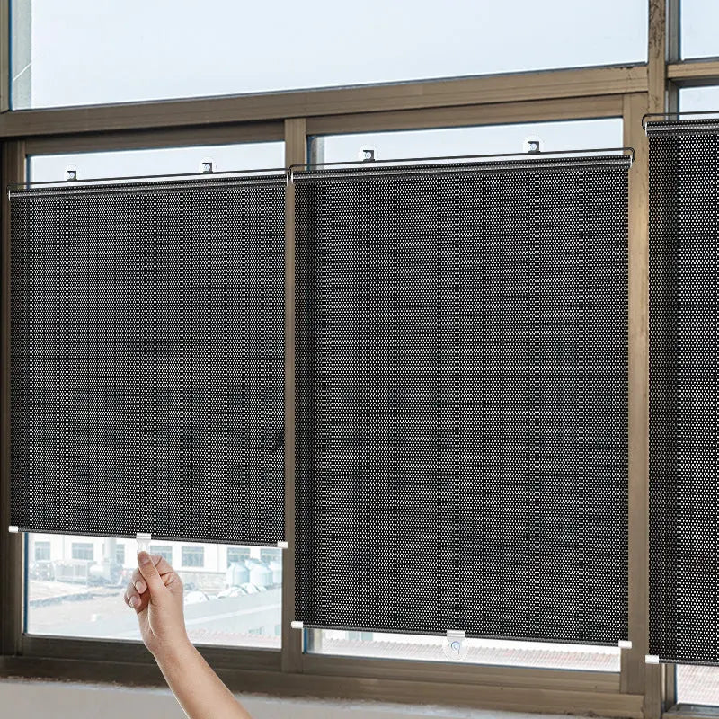 Retractable Laser Sunshade Car & Balcony Blackout Curtain Novva Living