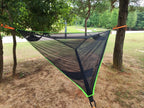 Triangular Camping Hammock with Mosquito Net Novva Living