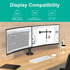 Dual-Arm Monitor Stand Novva Living