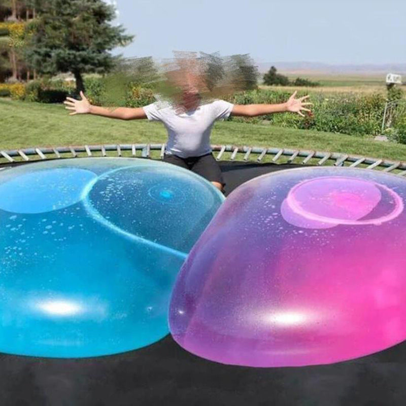 Water-Filled Inflatable Bubble Ball with Tube