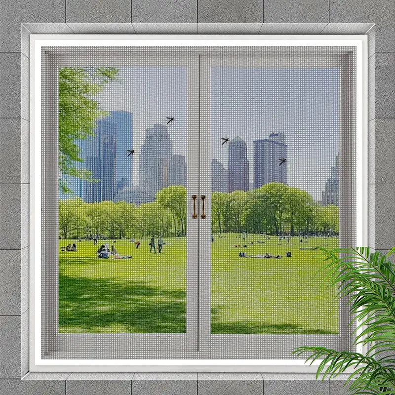 Self-Adhesive Velcro Window Screen Mesh Anti-Mosquito Novva Living