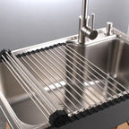 Stainless Steel Collapsible Kitchen Drain Rack