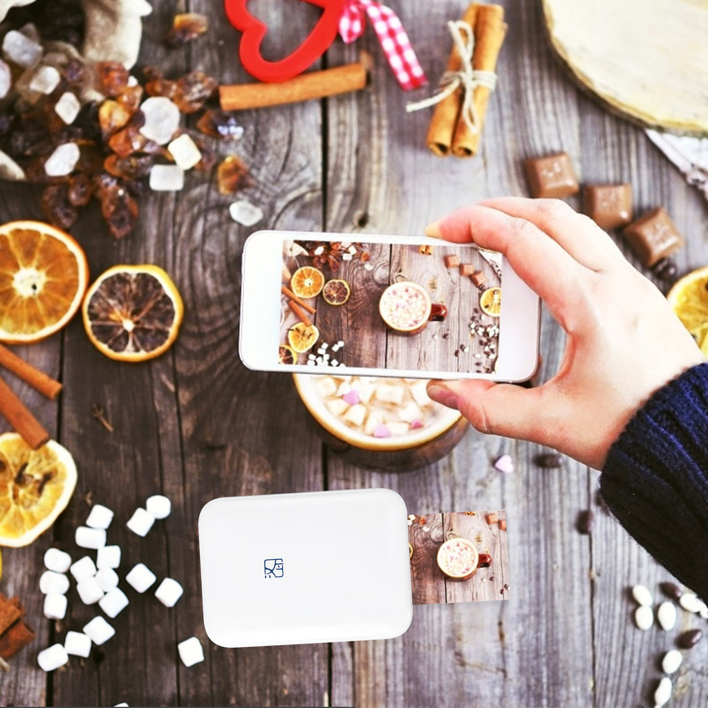 Portable Bluetooth Photo Printer Mini Pocket
