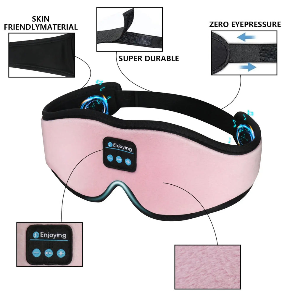 3D Bluetooth Sleep Mask Novva Living