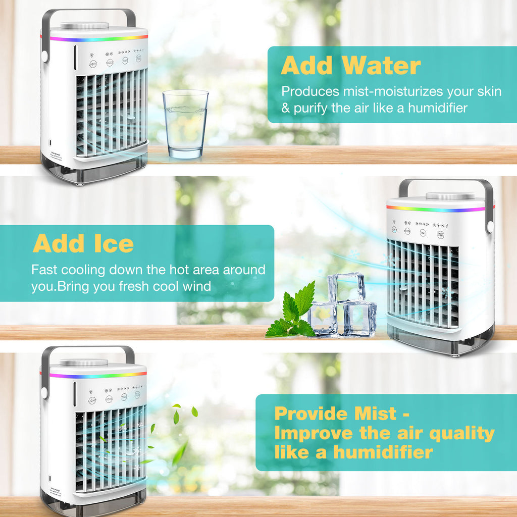 Portable USB Air Cooler Fan