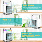 Portable USB Air Cooler Fan
