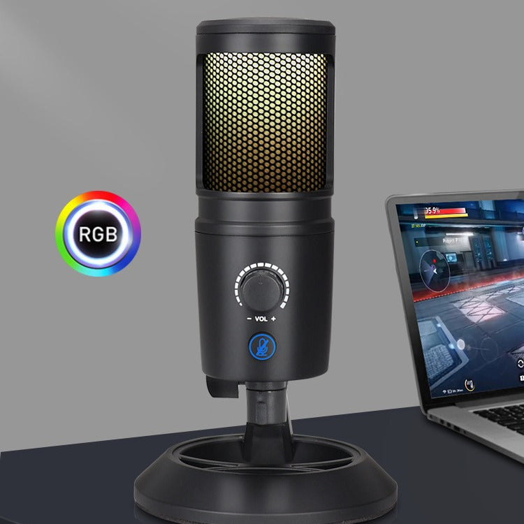 RGB USB Condenser Microphone