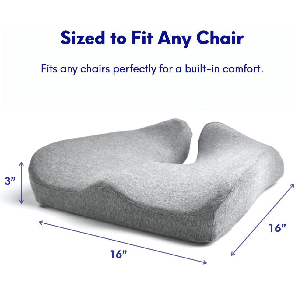 Coussin d'assise en mousse à mémoire de forme