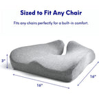 Coussin d'assise en mousse à mémoire de forme