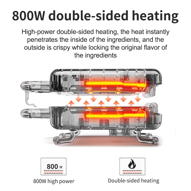Electric Hot Dog & Sausage Grilling Machine
