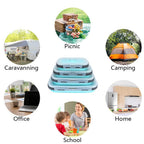 Foldable Silicone Lunch Box
