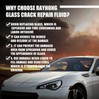 Windshield Crack Sealant Quick-Setting Glass Adhesive