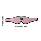 Masque de sommeil Bluetooth 3D