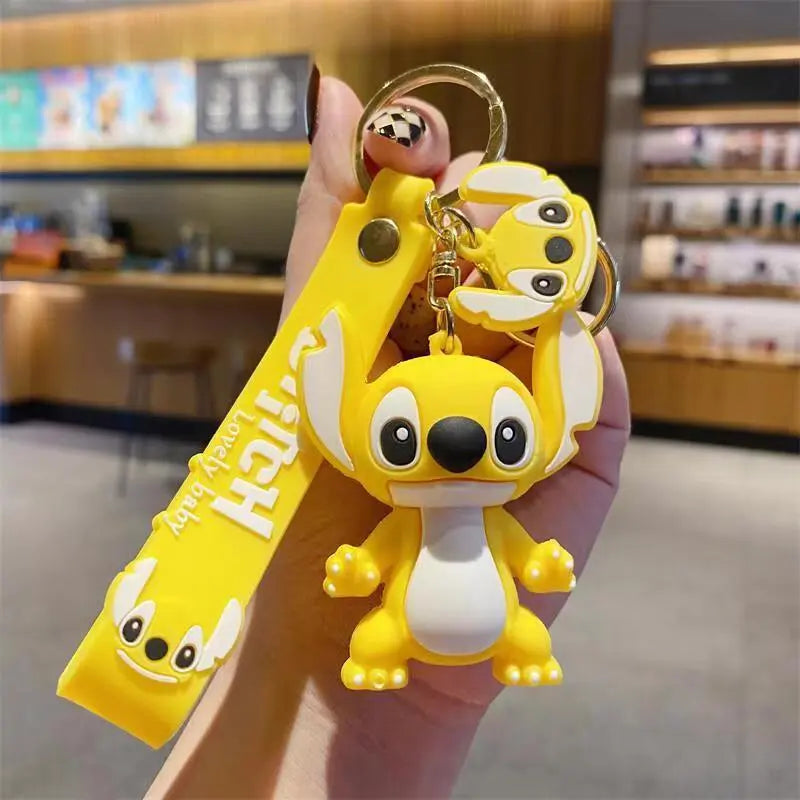 Cute Alien Character Silicone Keychain Novva Living