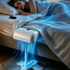TK Bed Circulator Fan 5-Speed Remote Control