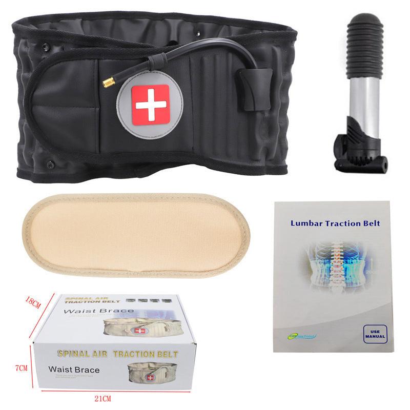 Ceinture lombaire gonflable de soutien