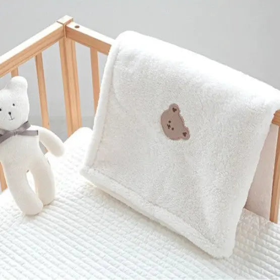 Korean Embroidered Baby Blanket Novva Living