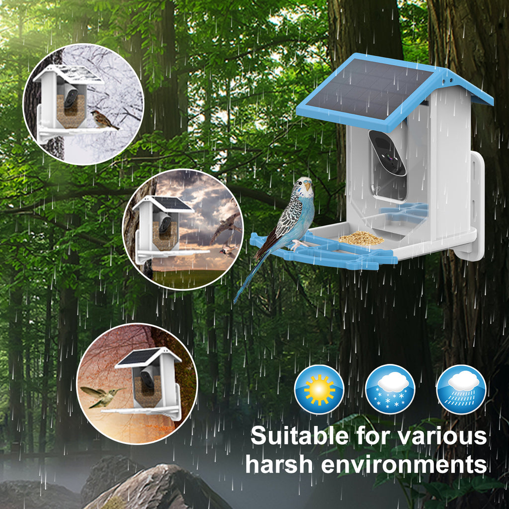 Solar Smart Bird Feeder