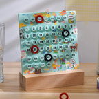 Rotating Perpetual Desk Calendar Novva Living