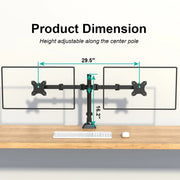 Dual-Arm Monitor Stand Novva Living