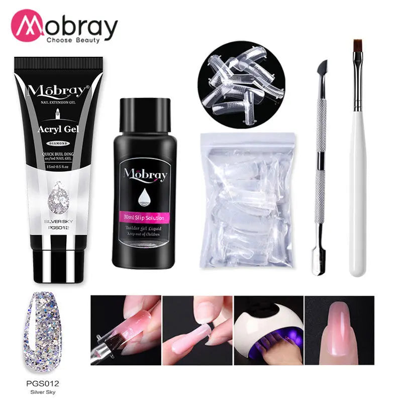 Crystal Nail Extension Glue Set Novva Living