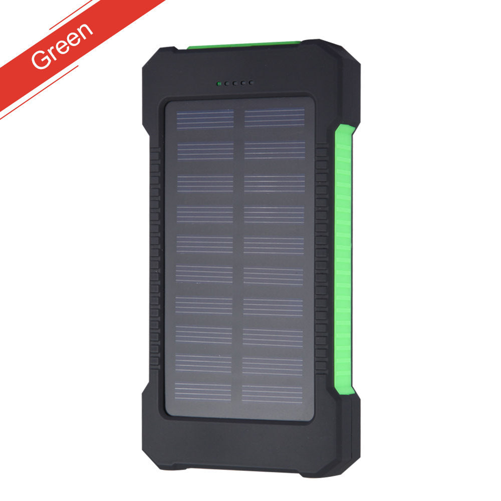 Batterie externe solaire avec boussole