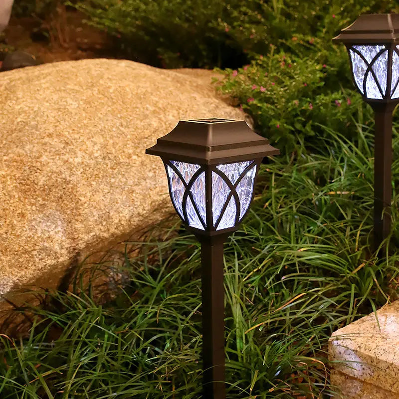 Solar Flower Lawn Plug Light Novva Living