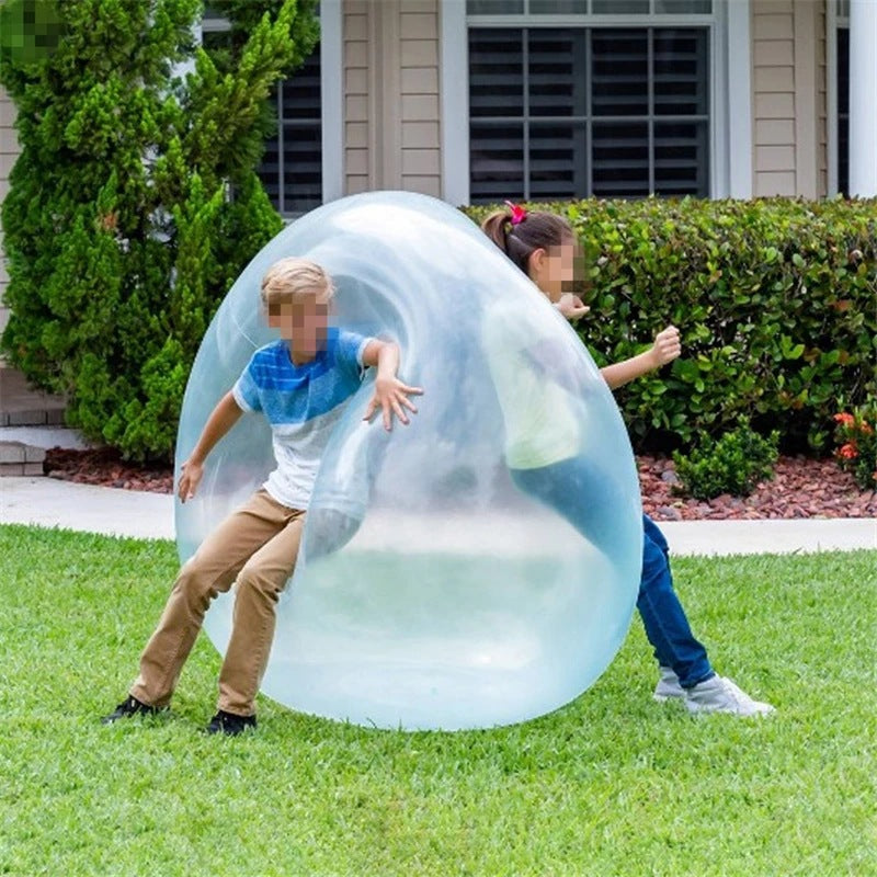 Water-Filled Inflatable Bubble Ball with Tube