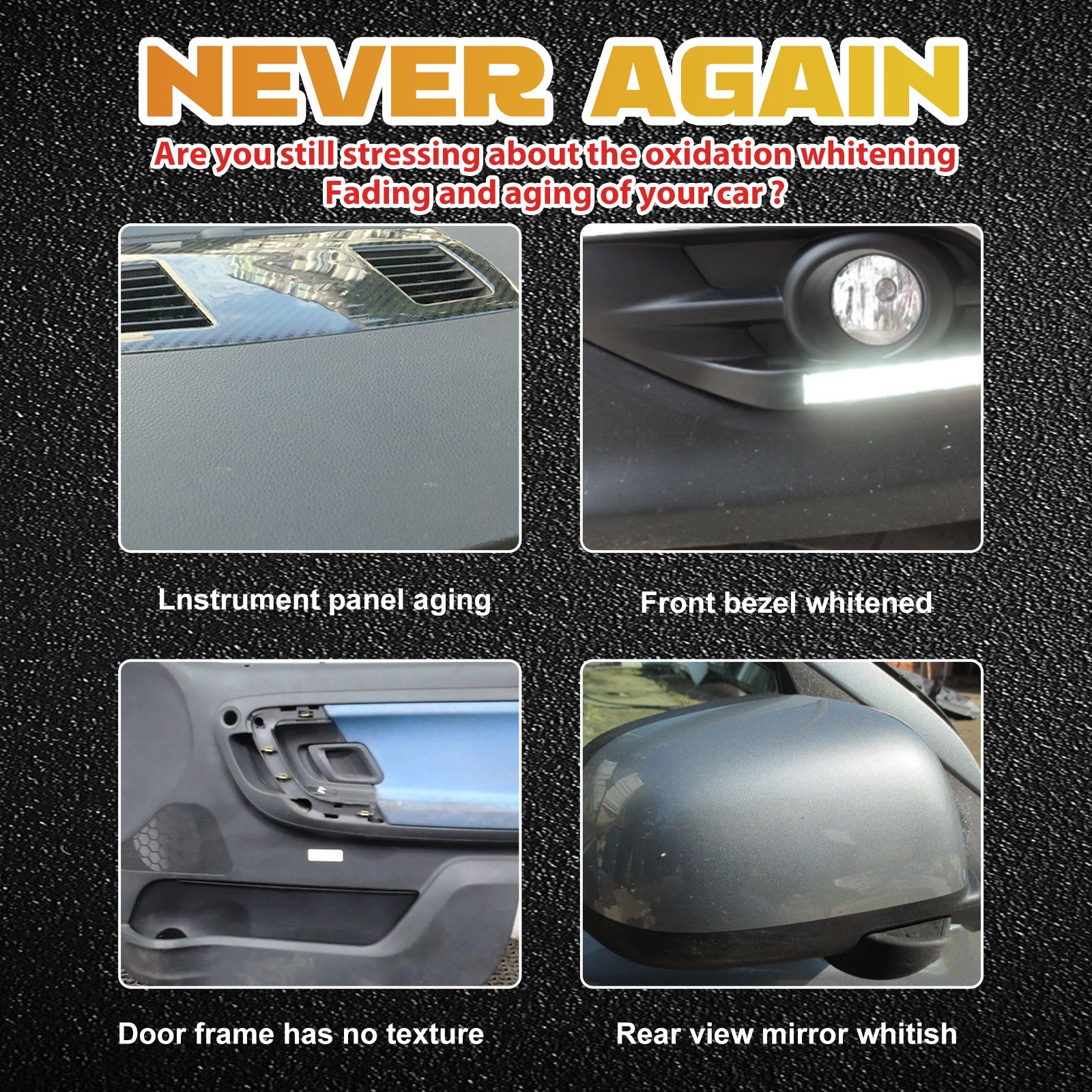 Car Leather Seat & Interior Plastic Renovation Agent