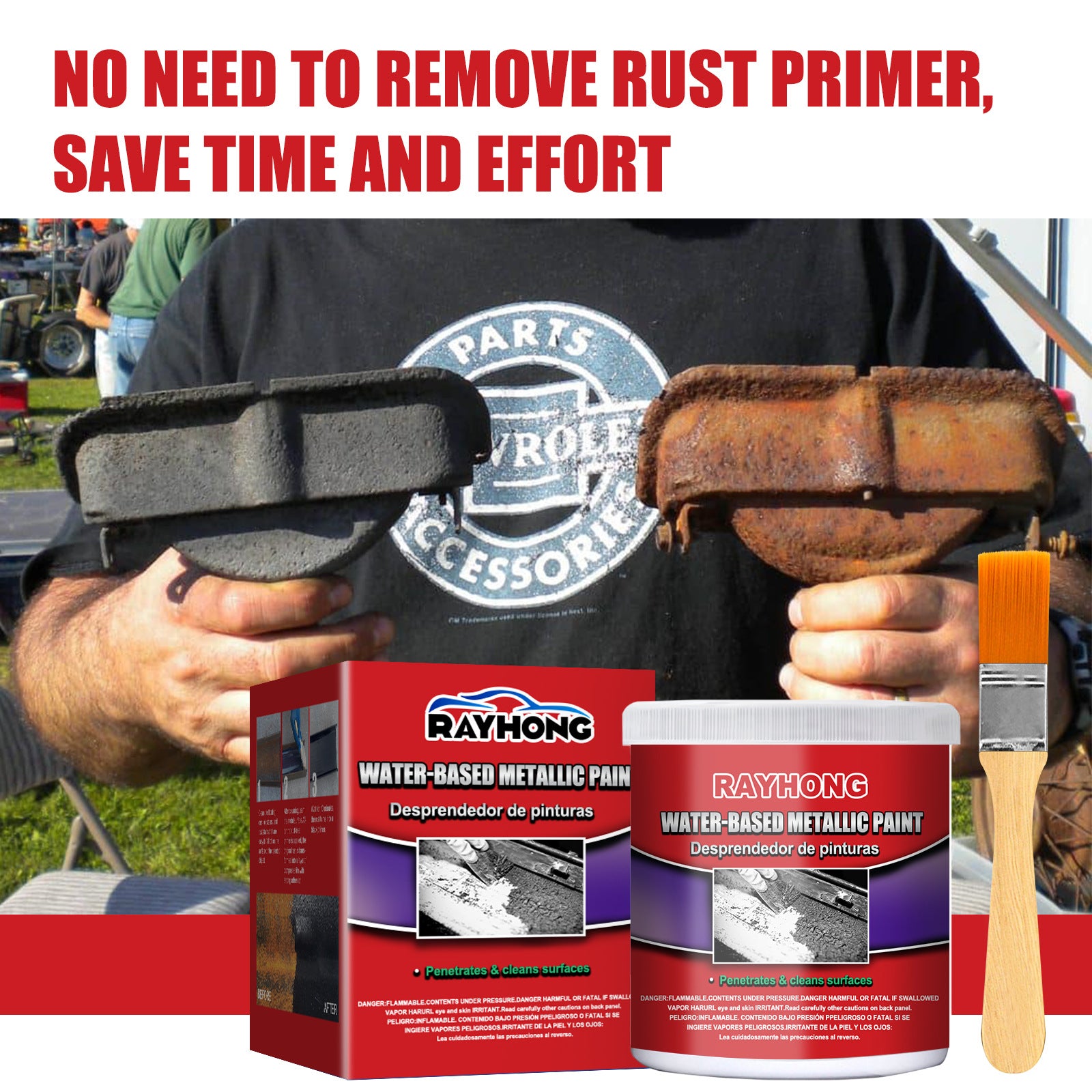 Anti-Rust Primer Metal Rust Conversion Agent
