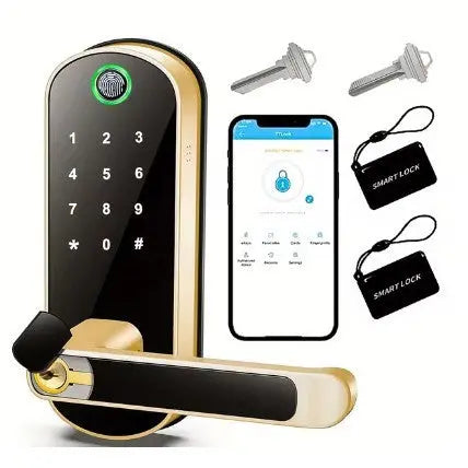 Smart Fingerprint Door Lock Novva Living