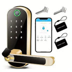 Smart Fingerprint Door Lock Novva Living