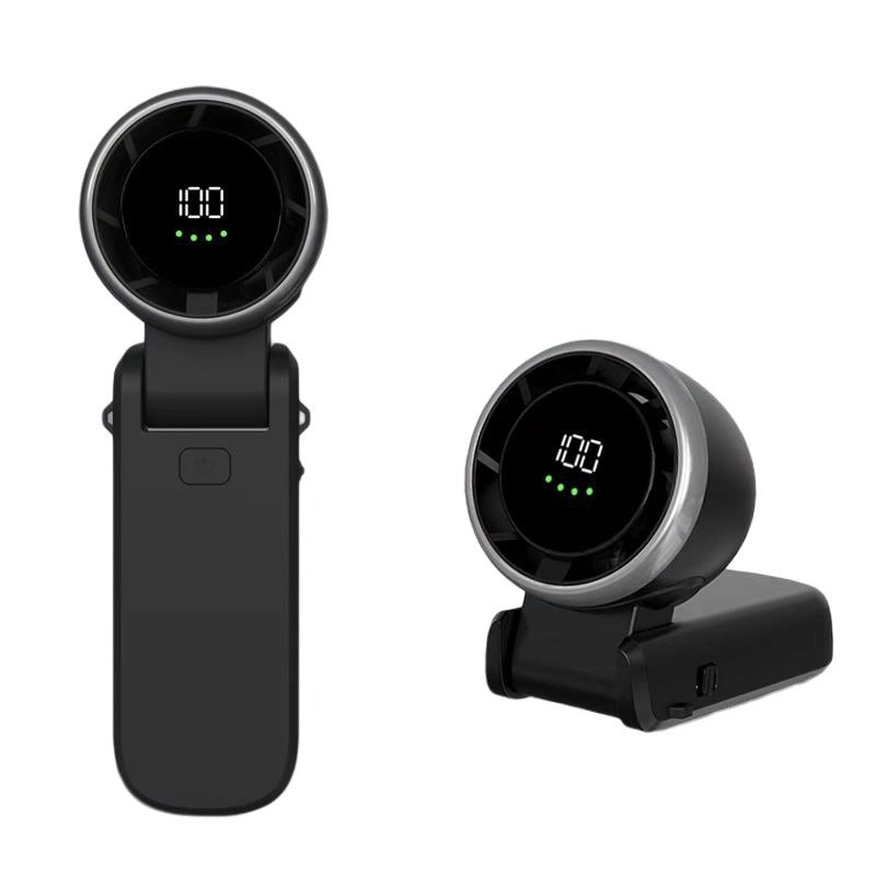 100-Speed Turbine Handheld & Neck Fan