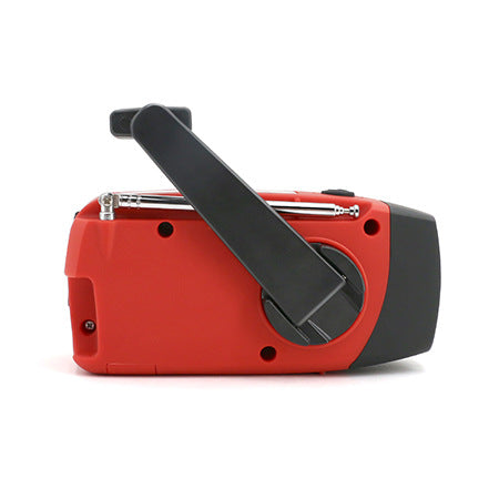 Radio solaire d'urgence avec torche et lecteur de musique